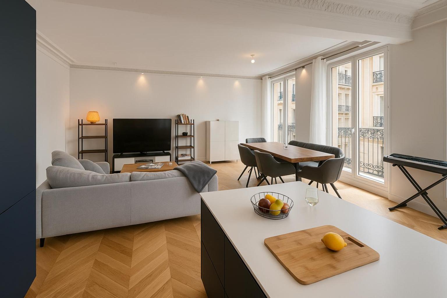 Salon Cosy Et Lumineux Proche Arc De Triomphe Homestay